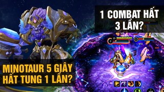 MLBB | MINOTAUR 5 GIÂY HẤT TUNG 1 LẦN? VÀO COMBAT HẤT 3 LẦN LIÊN TỤC? TANK META MỚI ĐÂY RỒI | Tốp Mỡ