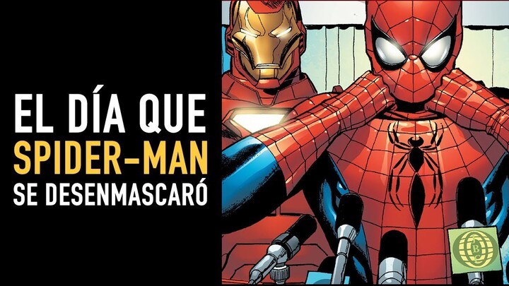 Spider-Man se desenmascara l Civil War I Cómic narrado