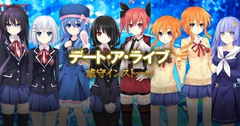 Good to be a live. Куруми. Date a Live игра. Date a Live РЕН.