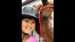 这是我在2016年的第一堂骑马课 This was my first horse riding lesson back in 2016