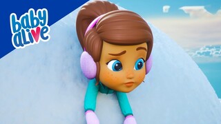 Baby Alive Official ❄️Charlie Falls in the Snow 💧⭐️👶🏽Kids Videos and Baby Cartoons 💕