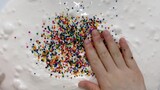 [DIY]What would happen when slime is mixed with rainbow waterbeads