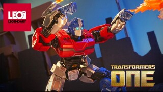 Using toy stop-motion animation to recreate the origin and final battle