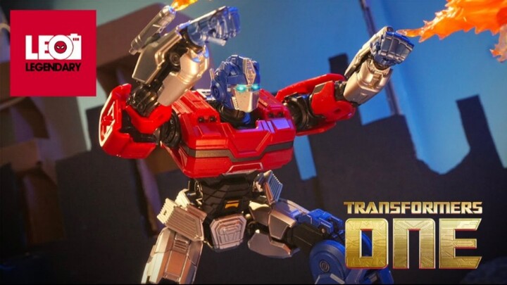 Using toy stop-motion animation to recreate the origin and final battle