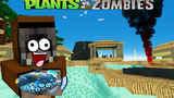 Minecraft Plant Vs Zombie Series 20 ตามหาหมู่บ้าน Koa ในโลกชายทะเล