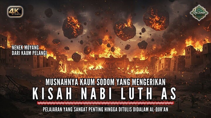 Kisah Nabi Luth AS ‼️ Azab Kaum Sodom Yang Sangat Mengerikan‼️