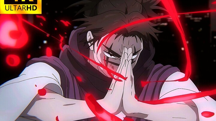 [4K Ultra HD] “Cutting the Excess Dialogue” – Swollen Face vs. Enma! Enma Unleashes the Death Rebirt