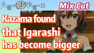 [My Sanpei is Annoying]  Mix Cut | Kazama found that Igarashi has become bigger