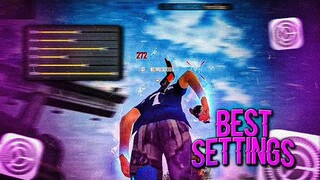 💥 Free Fire Headshot Setting 2022 🔥| Best Sensitivity Settings OB32💥One Tap Setting Garena FreeFire