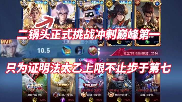 Erguotou challenges to sprint to the No. 1 spot and defeat all previous ultimate masters who have ev