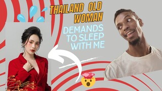 Old Thai woman wants a happy ending in private room- Craziest experience for a black man in Thailand