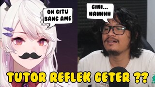 sini gabriel abyssia, bang ray ajarin ame ame...
