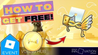 VALKYRIE HERE! [EVENT 2022!] How to get Circlet of Patience in Roblox Innovation Awards Voting Hub!