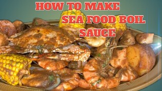 HOW TO MAKE SEAFOOD BOIL SAUCE