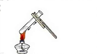 The chemistry teacher emits a dazzling white light accompanied by a sharp popping sound