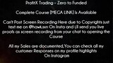 ProfitX Trading Course Zero to Funded download