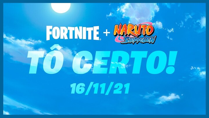 Fortnite terá crossover com Naruto Shippuden (SIM, ESTÁ ACONTECENDO)