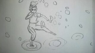 【Luo Xiaohei Wars】Burnt! The whole process is high-energy, hand-painted theatrical version of the ba