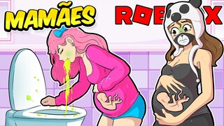 PAPILE E NATASHA PANDA ESTÃO GRÁVIDAS no ROBLOX 🤰(VÃO SER MAMÃES)