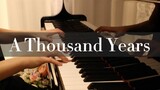 [Piano] "A Thousand Years" taozipiano in Twilight