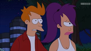 Futurama: A girl and a boy go on a date, let themselves go on an alien planet, and are kidnapped by 