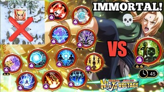 Nxb Nv: Immortal! Tsunade New Ex Ult Lvl 8 vs Revival Long Ex Ult Shinobi (Broken!)| Ninja Voltage