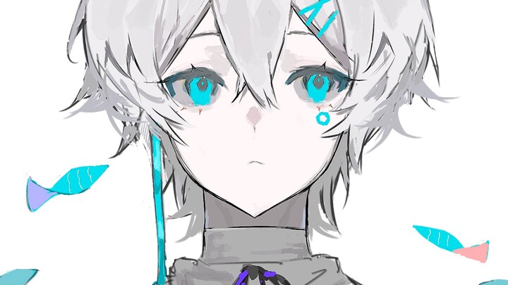 [Procreate/Free] He’s so handsome!