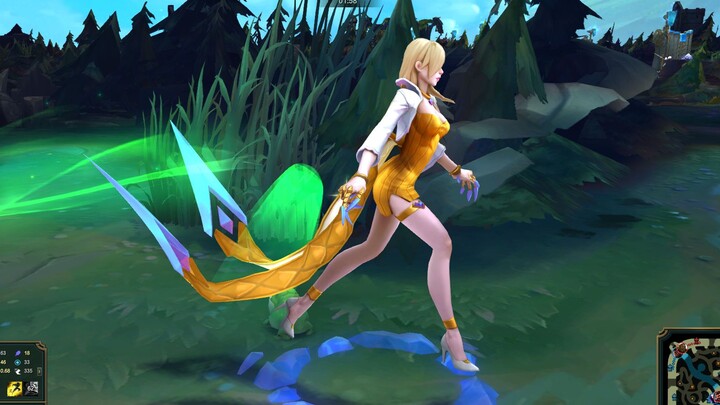 There's a weird new thing in solo lane.