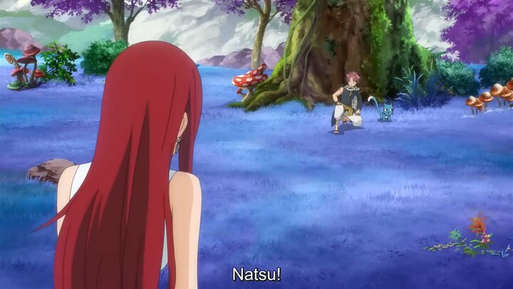Lucy was shocked to find out that Edo Lucy and Edo natsu has a child. in fairy tail 100 year quest