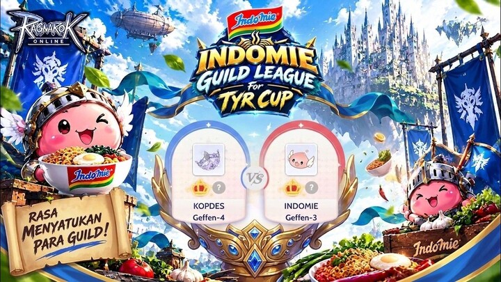 GUILD LEAGUE - INDOMIE Geffen 3 vs KOPDES Geffen 4 #roocsakuravows #rooc #ragnar
