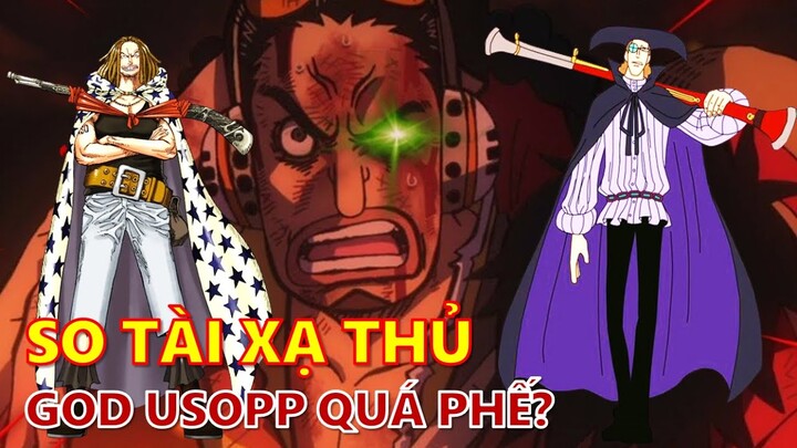 So tài xạ thủ giữa Usopp, Yasopp và Van Augur! Phải chăng Usopp đang quá phế?