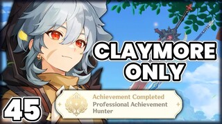 Becoming An Achievement Hunter! (Genshin Impact Claymores Only)