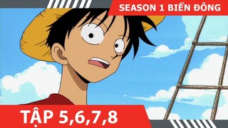 Review One Piece [#SS1] - P2  Biển Đông   💥 Tóm tắt Đảo Hải Tặc Tập 5,6,7,8