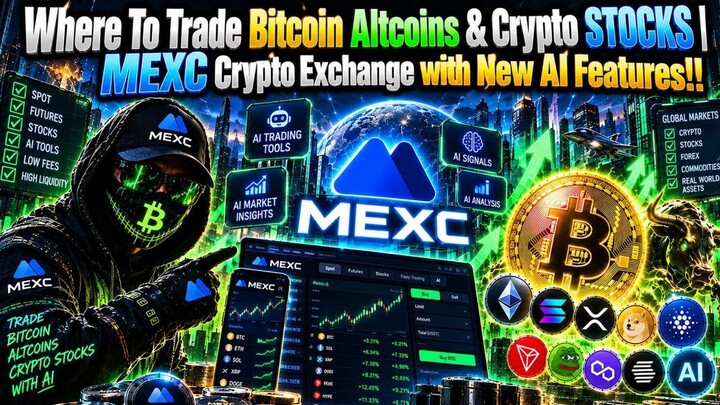 New MEXC Crypto Exchange AI Trading Agent - Bitcoin Altcoins Stocks Trading