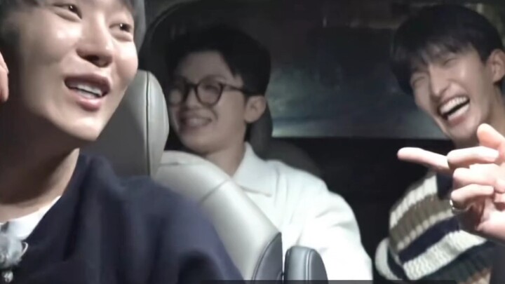 To avoid getting caught by S.Coups for being late, Seongwon pretended to be both the driver and hims