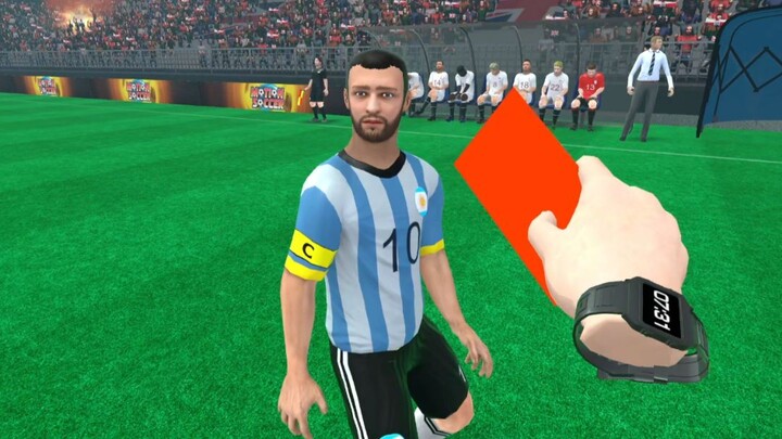 Saya jadi wasit, Timnas Tiongkok mengalahkan Argentina lho