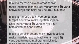 cukup mengingat tauladan Rasulullah