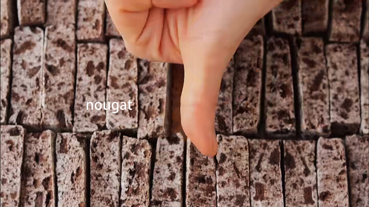 Making Nougat without Cotton Candies