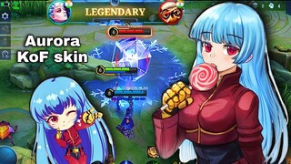 KoF AURORA KULA DIAMOND GAMEPLAY!❄️ BEST BUILD for maximum Kills!