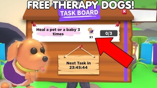 🐶*HURRY* DO THIS TO GET FREE THERAPY DOG IN ADOPT ME!😱 NEW THERAPY DOG UPDATE! +ALL INFO! ROBLOX