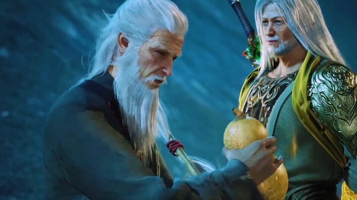 The village chief ran into his old friend Ling Jing by chance. The two hadn't seen each other for a 
