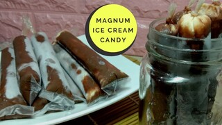 CHOCOLATE COATED ICE CREAM CANDY // MAGNUM ICE CREAM CANDY