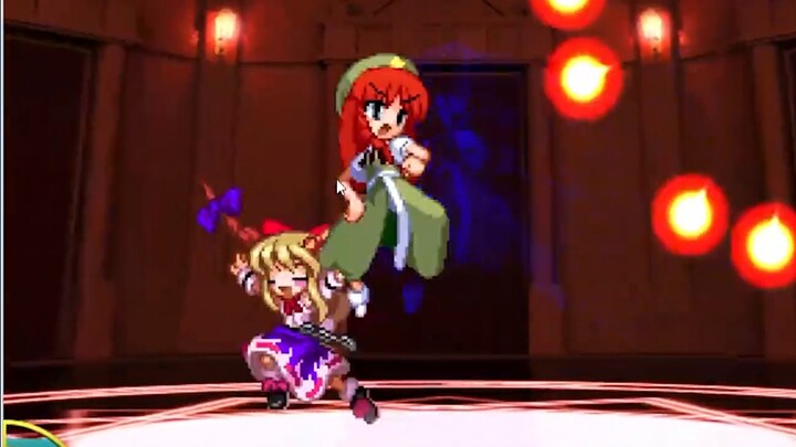 [GMV]Hon Meirin's dashing combos in the games of <Touhou Project>