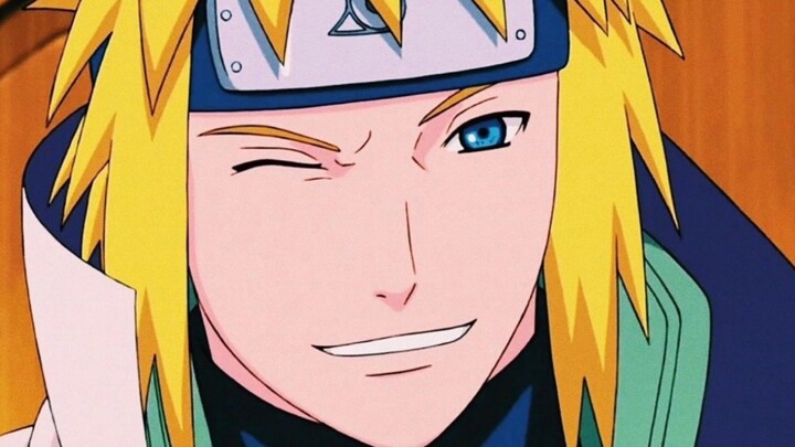 "Bearing the name of Hokage, I can't lose" - Minato Namikaze