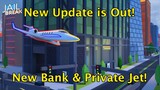 [2022 May] New Update in Roblox Jailbreak! New Bank Revamp, Private Jets & More!