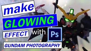 Membuat efek Mata Gundam Bersinar (Glowing Eyes) di Photoshop (English sub)