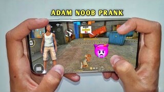 Adam chacha on fire 🔥 only onetap noob prank😱 power of my self confidence 😈