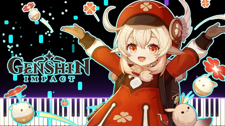 Genshin Impact OST / PV Music - Klee: Da-Da Da! | [Piano Cover] (Synthesia)「ピアノ」