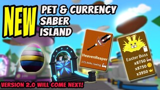 NEW EASTER EVENT PET & EGG CURRENCY & NEW SABER AND ISLAND IN SABER SIMULATOR LATEST UPDATE