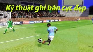 Cách Đá Kĩ Thuật SKILL Gắp bóng Dream League Soccer